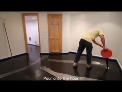 الرخام الأبيض نظرة معدنية طلاء الايبوكسي الأرضيات الأرضيات الخرسانية الزخرفية