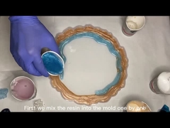 الراتنج الصب صافي الكريستال مثالية لتغليف وحفظ الهدايا التذكارية