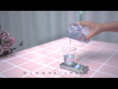 كريستال شفاف عميق صب راتنجات الايبوكسي 2: 1 مصنوعات من الراتنج مع ألوان نابضة بالحياة خالية من الفقاعات