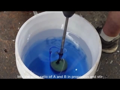 اصبع مكونين عميق صب الراتنج الايبوكسي 100 ٪ الصلبة صافية للغاية