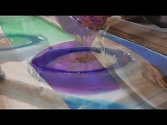 كريستال صافي الفن الراتنج الايبوكسي كيت الحرفية صلبة شفافة 5 سم