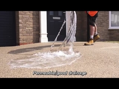 تصاميم مخصصة الراتنج غسلت الحجر الحجري البروكسي مقاومة الانزلاق والصيانة السهلة