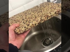 نظام الأرضيات الزخرفية ضد الانزلاق من الحجر الحجري الريبوزي للطرق