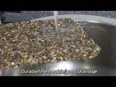 نظام الأرضيات الزخرفية ضد الانزلاق من الحجر الحجري الريبوزي للطرق