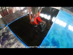 طلاء الراتنج الايبوكسي الثقيل بدون رائحة 1 ملم ديناميكية معدنية