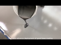 1 ملم التسوية الذاتية طلاء الأرضية المعدنية الايبوكسي الصفراء رائحة منخفضة صديقة للبيئة