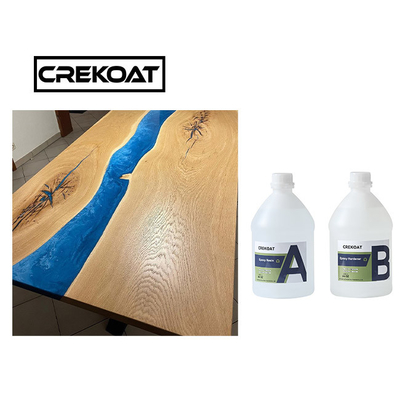 Clear Craft Art Resin 2/1 راتنجات صب الإيبوكسي لطاولات النهر