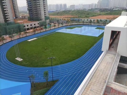 طلاء أرضية رياضية من المطاط السائل بدون خيوط EPDM مضاد للنزلق
