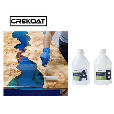 Clear Craft Art Resin 2/1 راتنجات صب الإيبوكسي لطاولات النهر