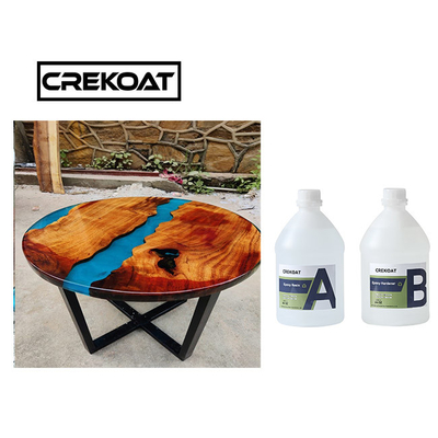 Clear Craft Art Resin 2/1 راتنجات صب الإيبوكسي لطاولات النهر