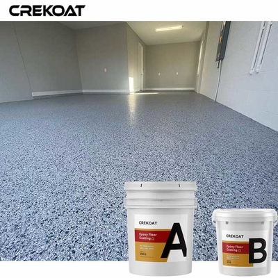 TDS Color Flake Epoxy Resin طلاء أرضيات سائل مقاوم