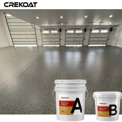TDS Color Flake Epoxy Resin طلاء أرضيات سائل مقاوم