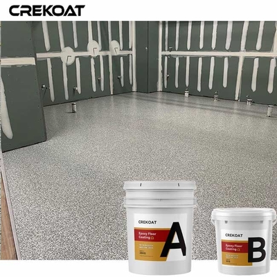TDS Color Flake Epoxy Resin طلاء أرضيات سائل مقاوم