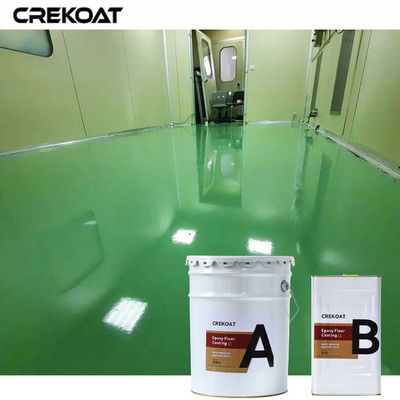 Grey White Solid Colors Customized Color Epoxy Floor Paint Resistant to Stains and Water