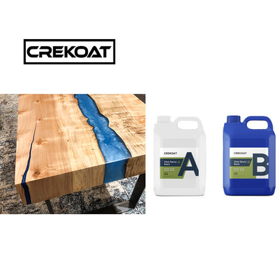 صب الـ Ultra Clear Deep Pour Epoxy Glossy مقاوم بالـ Epoxy Resin للوحات الفنية