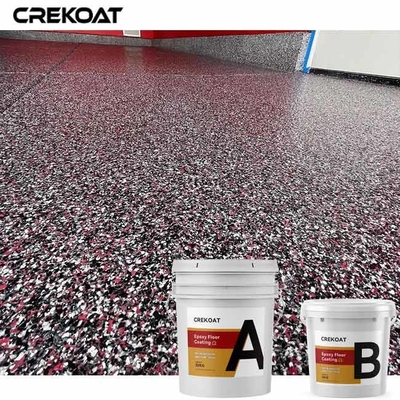 الركيزة متعددة الاستخدامات Harga Epoxy Flake Coating اختبار المتانة